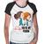 Baby Look Raglan You're My Person - Foca na Moda Branco, Preto