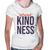 Baby Look Spread Kindness - Foca na Moda Branco