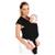 Baby Sling Mamãe Canguru Malha 100% Algodão Wrap Sling PRETO