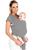 Baby Sling Slim Wrap Canguru Carregador Confortável Para Seu Bebê 100% Algodão Cinza-claro