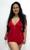 Babydoll Juliane Plus Size do 48 ao 58 Vermelho