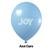 Balão 7 Joy Liso - Várias Cores - 50 Unidades Azul Claro