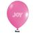 Balão 7 Joy Liso - Várias Cores - 50 Unidades Rosa