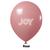 Balão 7 Joy Liso - Várias Cores - 50 Unidades Rose