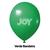 Balão 7 Joy Liso - Várias Cores - 50 Unidades Verde Bandeira