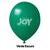 Balão 7 Joy Liso - Várias Cores - 50 Unidades Verde Escuro