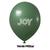 Balão 7 Joy Liso - Várias Cores - 50 Unidades Verde Militar