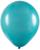 Balão 7 Liso Art-Latex 50 unid Azul Turquesa
