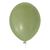 balão 9 polegadas redonda c/50 un Happy Day bexiga látex verde eucalipto