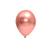 Balão Bexiga 12 Polegadas 25 Un Festball Metalizado Alumínio Rose Gold