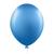 Balão Bexiga 9" Metalizado Alumínio Cromado Metálico Evento Azul
