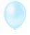 Balão Bexiga Candy Color 5 Polegadas Tema Infantil Revelação Azul Candy