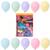 Balão Bexiga Candy Color Pastel 5 Polegadas 50 Un Amarelo