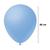 Balão Bexiga Liso 16 Polegadas Gigante Festa - 12 Unidades Azul Claro