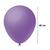 Balão Bexiga Liso 16 Polegadas Gigante Festa - 12 Unidades Lilás