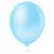 Balão Bexiga Liso Festa 5 Polegadas Tema Infantil Fazendinha Azul Claro