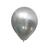 Balão Bexiga Metalizada - Várias Cores - Festa N5 - 25 Unid Prata