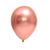 Balão Bexiga Metalizada - Várias Cores - Festa N5 - 25 Unid Rose Gold