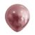 Balão Bexiga Metalizado Grande N16 com 10 un Cromado Cores 40 cm Alumínio Redondo Latex Rose Gold Várias Platino Número Rosa