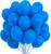Balão Bexiga para Festa Aniversário 9 polegadas 50 unidades Azul Marinho