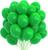 Balão Bexiga para Festa Aniversário 9 polegadas 50 unidades Verde Bilhar