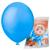 Balão Bexiga Perola Perolado Pic Pic Diversas Cores Tamanho N09 23cm 25 Unidade Para Festas Aniversários Eventos Comemorações Azul Perola Candy