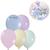 Balão Cauda De Sereia 85cm, Balão Concha Rosa 70cm, Balão Nuvem Arco Íris, Balão Metalizado Cauda Sereia, Festa Sereia 25 Balões Sortidas N9