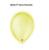 Balão Colorido Decoração Neon N9 Fluorescente Festa Bexiga amarelo