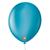Balão Colorido Uniq N11 Decoração Festa Bexiga Aniversario azul ciano