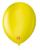 Balão Colorido Uniq N16 Decoração Festa Bexiga Aniversario amarelo