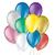Balão de Festa Cintilante - Cores - 09" 23cm - 50 Unidades Sortido