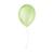 Balão de Festa Neon  - Cores - 9" 23cm - 25 Unidades Verde