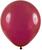 Balão de Festa Redondo Profissional Látex Cristal - Cores - 9" 23cm - 24 Unidades Vermelho