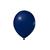 Balão Festball Bexiga Liso 12 Polegadas 25 Unidades Azul Escuro