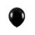 Balão Festball Bexiga Liso 12 Polegadas 25 Unidades Preto