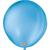 Balão Latex Profissional Redondo 8 Azul Turquesa