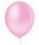 Balão liso n7 com 50 unidades pic pic Rosa Claro