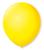 Balão liso n7 com 50 unidades são roque Amarelo