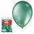 Balão Metalizado Bexiga Aniversário Festa Cores nº9 c/ 25und Verde Metálico