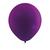 Balão Redondo Liso Numero 09 Festa Neon Diversas Cores - 75 Unidades Art Latex Violeta
