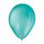 Balão São Roque Látex Bexiga n7 Aniversario Festa Decoração Azul oceano