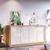 Balcão Buffet 4 Portas Classic Imcal Off White/Nature