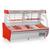 Balcão Expositor Horizontal GSRB-210D com Depósito Refrigerado Rubi Cristal Gelopar Vermelho