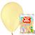 Balões Bexigas Balão Candy Colors Pastel Diversas Cores - 11 Polegadas -São Roque - Pacote 25 Unidades Latéx Liso Para Festas Decoração Amarelo