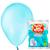 Balões Bexigas Balão Candy Colors Pastel Diversas Cores - 16 Polegadas -São Roque - Pacote 10 Unidades Latéx Liso Para Festas Decoração Azul