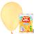 Balões Bexigas Balão Candy Colors Pastel Diversas Cores - 16 Polegadas -São Roque - Pacote 10 Unidades Latéx Liso Para Festas Decoração Laranja
