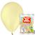 Balões Bexigas Balão Candy Colors Pastel Diversas Cores - 5 Polegadas -São Roque - Pacote 25 Unidades Latéx Liso Para Festas Decoração AMARELO