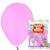 Balões Bexigas Balão Candy Colors Pastel Diversas Cores - 7 Polegadas -São Roque - Pacote 25 Unidades Latéx Liso Para Festas Decoração LILAS
