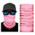 Bandana Tubular Balaclava Proteção Solar Uv50 Microfiibra Rosa