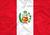 Bandeira de Paises 1,50x0,90 em Poliéster ótima Qualidade Peru